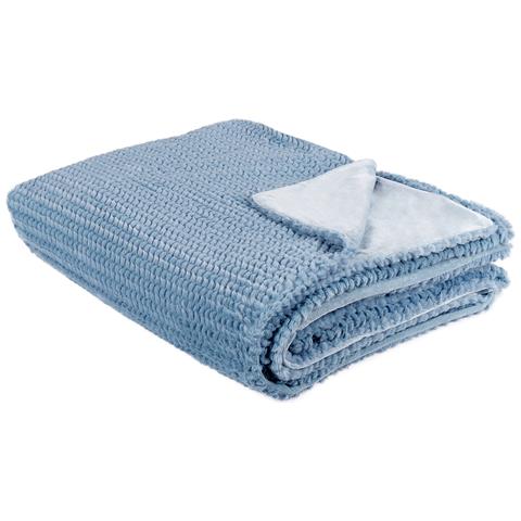 Coperta Bjas 150 X 200 Cm Blu - Foto 2
