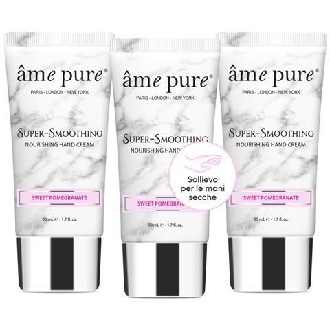 Crema Mani Super Lisciante Con Vitamina E, Olio Di Cocco, Cera D'api (vegana) E Burro Di Karité | 3 Pz - Foto 1