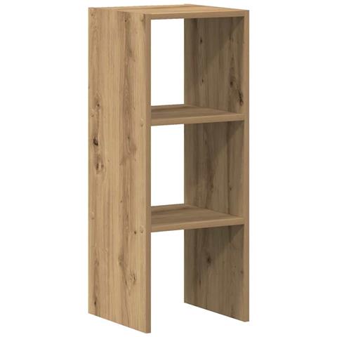 Libreria Impilabili Rovere Artigianale 30x30x80 Cm Truciolato - Foto 2