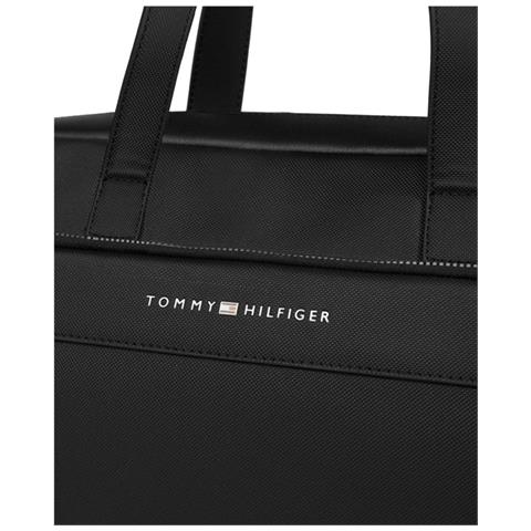 Pique Slim Computer Bag Borsa Per Laptop Sintetico Borse Uomo Nero Eu One Size, Am0am11314 Bds - Foto 3