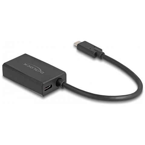 Adattatore da HDMI femmina a USB Type-C maschio (modalità DP Alt) 4K con PD 100 W - Foto 1
