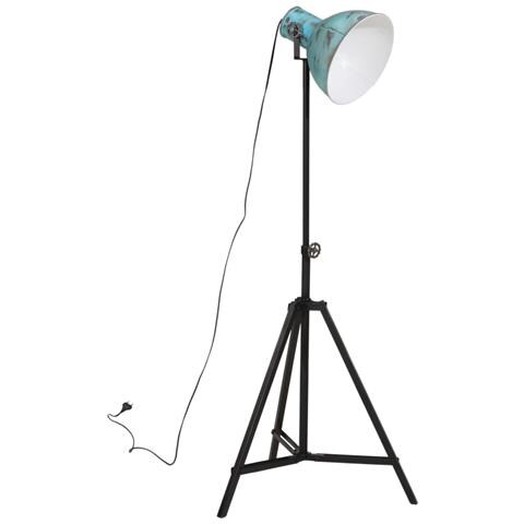 Lampada Da Terra 25 W Blu Anticato 61x61x90/150 Cm E27 - Foto 2