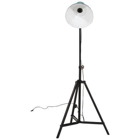 Lampada Da Terra 25 W Blu Anticato 61x61x90/150 Cm E27 - Foto 3