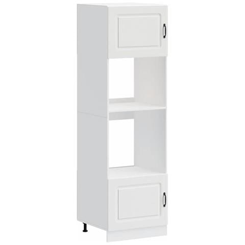 Armadi Forno 2 Pz Lucca Bianchi In Legno Multistrato - Foto 2