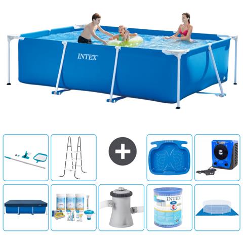 Piscina Fuori Terra - Rettangolo - 300x200x75 Cm - Blu - Include Accessori Coordinati A234 - Foto 1