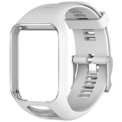 Cinturino Per Orologio In Silicone Per Smartwatch Tomtom White - Foto 1