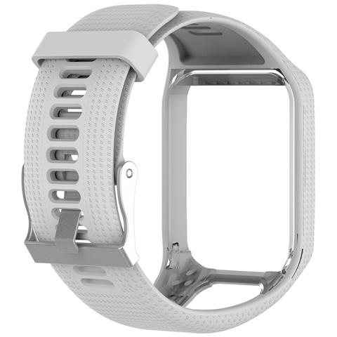 Cinturino Per Orologio In Silicone Per Smartwatch Tomtom White - Foto 2