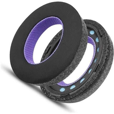 Cuscinetti Auricolari Di Ricambio Rrescanti Per Cuffie Bose 700 - Nero /viola - Foto 2