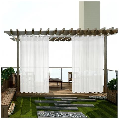 Tenda Verticale Traspirante E Impermeabile Da Esterno Con Filtraggio Della Luce S - Foto 5