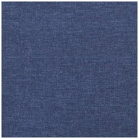 Giroletto a Molle con Materasso Blu 120x190 cm in Tessuto - Foto 9
