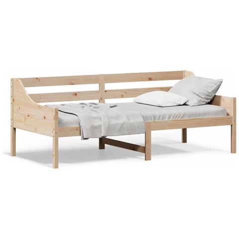 Lusso Casadino - Dormeuse Senza Materasso 90x200 Cm In Legno Massello Di Pino - Foto 1