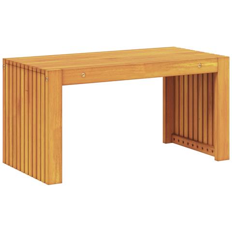 Tavolino da caffè 70x35x35 cm Legno Massello Acacia - Foto 1