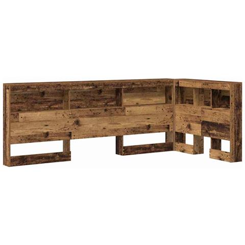 Testata contenitore Legno vecchio 80 cm Legno multistrato - Foto 1