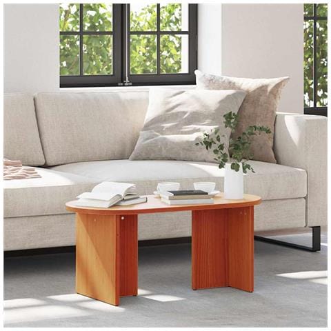 Tavolino da salotto Cera marrone 80 x 39.5 x 35 cm - Foto 2