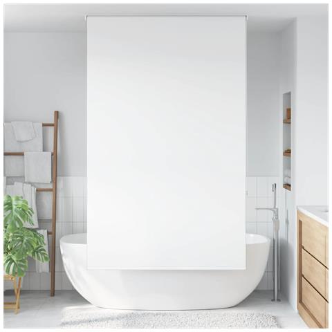 Tenda a Rullo Doccia 130x240 cm Larghezza Tessuto 126 cm - Foto 2
