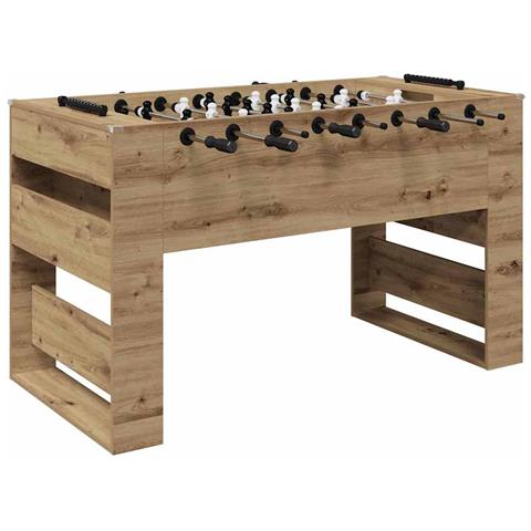 Tavolo da Foosball Rovere Artigianale 146,5 x 74 x 85 cm - Foto 1