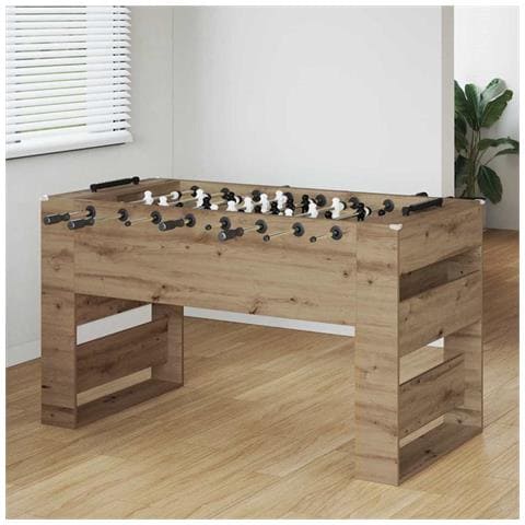 Tavolo da Foosball Rovere Artigianale 146,5 x 74 x 85 cm - Foto 2