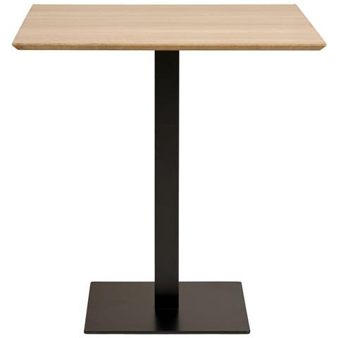Tavolo Fano-marrone-truciolare Melaminico-70x70x75 Cm - Foto 1