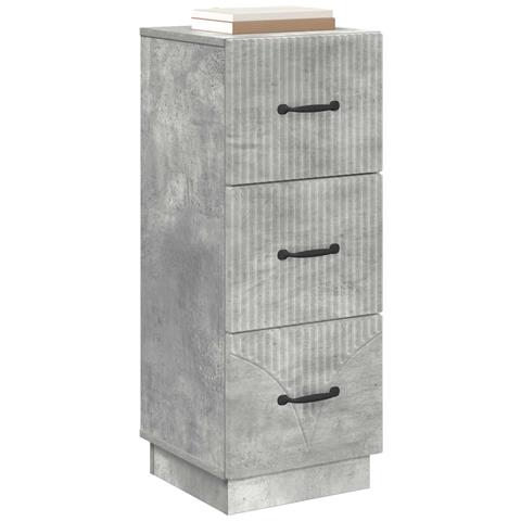 Mobile con Cassetti Grigio Cemento 33 x 34,5 x 87 cm - Foto 2