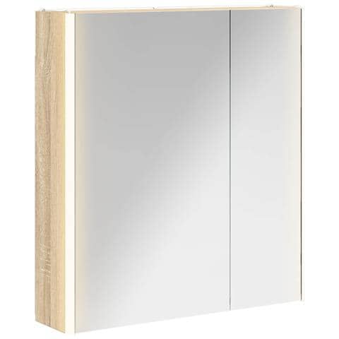 Mobiletto per specchio da bagno Rovere Sonoma - Foto 1