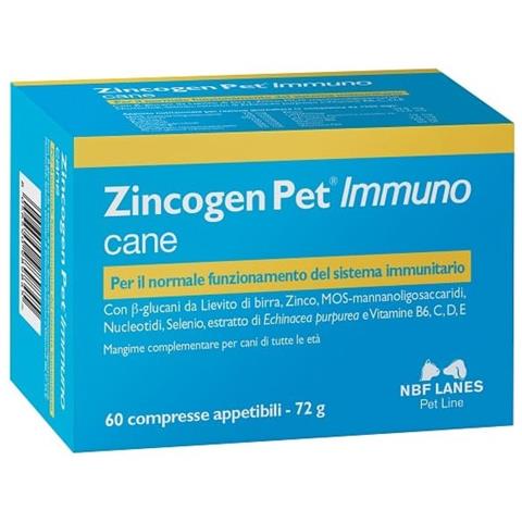 Zincogen Pet Immuno 60 Compresse - Foto 1