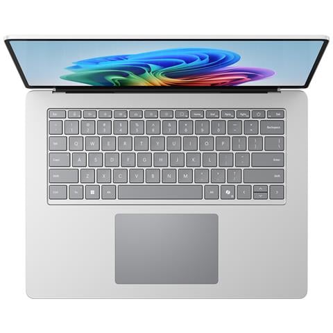 Surface Laptop 13.8-inch (8th Edition) Copilot+ PC Intel Core Ultra 7 366H Computer portatile 35 cm (13.8") Touch screen 16 GB LPDDR5x-SDRAM 512 GB SSD Wi-Fi 7 (802.11be) Windows 11 Pro Tastiera in Tedesco Platino - Foto 2
