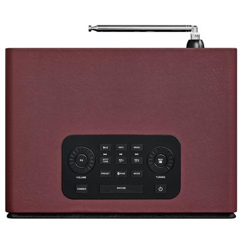 Radio Digitale DDR-36 Bluetooth Sintonizzatore DAB+ / FM Ingresso AUX colore Rosso - Foto 3