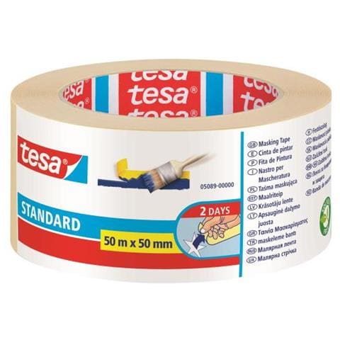 Nastro Adesivo Giallo Rotolo 5 x 5000 cm 1 PZ 05089-00000-00 - Foto 1