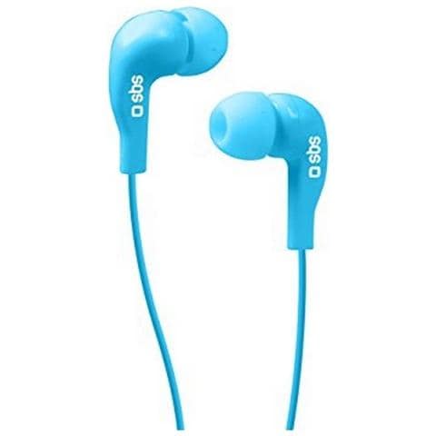 Auricolare In-ear Con Tasto Alla Risposta, Jack 3,5 Mm, Colore Azzurro - Foto 1