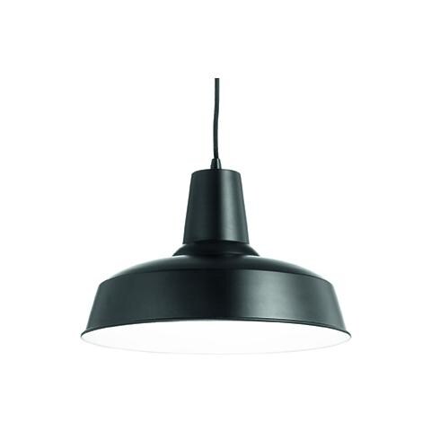 Lampada A Sospensione Moby Sp1 Nero Max 1 X 60w E27 - 240v - Foto 2