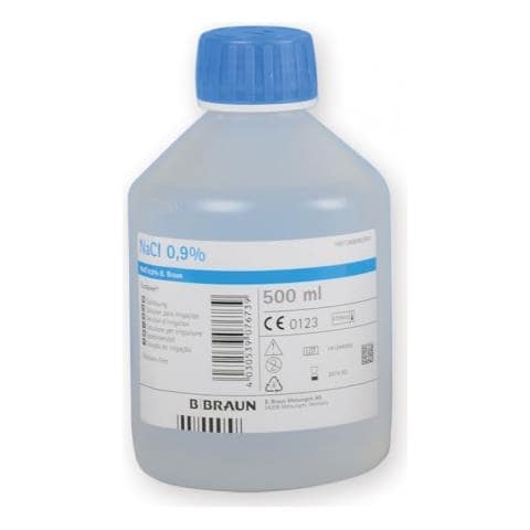 SOLUZIONE SALINA STERILE B-BRAUN ECOTAINER - 500 ml - Foto 1