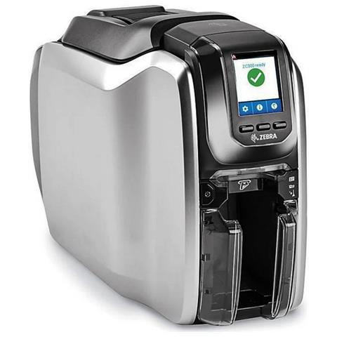 Stampante per Card ZC300 a Sublimazione / Trasferimento Termico 300 x 300 DPI Doppio Lato Ethernet / USB - Foto 1