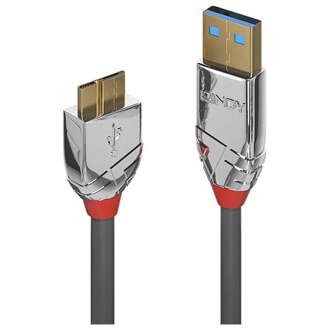36659 Cavo Usb 3 M Usb 3.2 Gen 1 (3.1 Gen 1) Usb A Micro-usb B Grigio - Foto 3