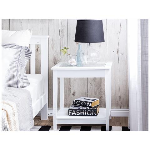 Tavolino Con Piano In Vetro Bianco Attu - Foto 16