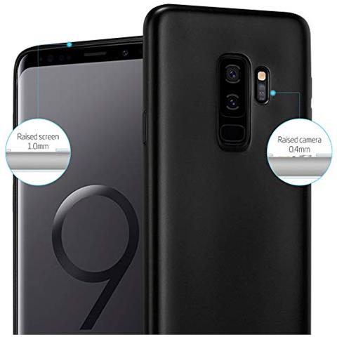 Cadorabo Custodia Compatibile Con Samsung Galaxy S9 Plus In Nero Metallico - Coperchio Protettivo In Silicone Tpu Flessibile - Foto 2