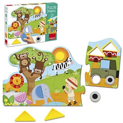 Diset 53439 - Puzzle Forme Safari - Foto 1