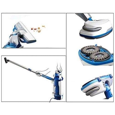 Aspirapolvere con Lucidatrice Hs-800w Potenza 800 W Colore Bianco / Blu - Foto 5