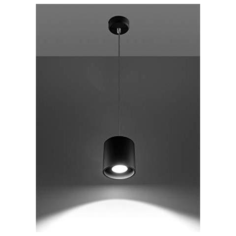 Orbis 1 - Lampada A Sospensione, In Alluminio, Colore: Nero - Foto 2