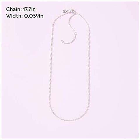 590.412-45, Collane In Argento Donna, 45 Centimetri - Foto 2