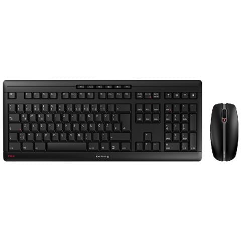 Keyboard & Mouse Stream DESKTOP Wireless schwarz UK (JD-8500GB-2) - Foto 1