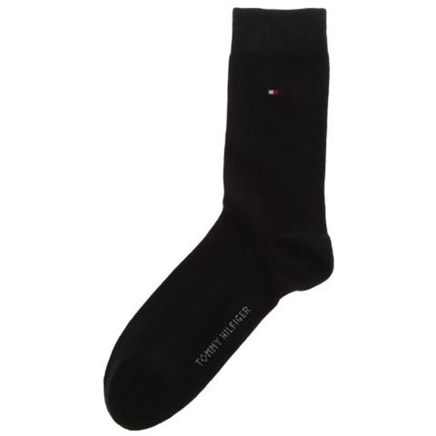 Children Sock Th Basic 2p Calze, 200 Black, 31-34 Unisex Bambini - Foto 1