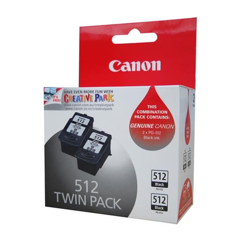 PG-512 Cartuccia Ink Originale Nera per Canon PIXMa iP2700 / Canon PIXMa iP2702 / Canon Pixma MP230 / Canon PIXMa MP240 Capacità 802 Pagine - Foto 2