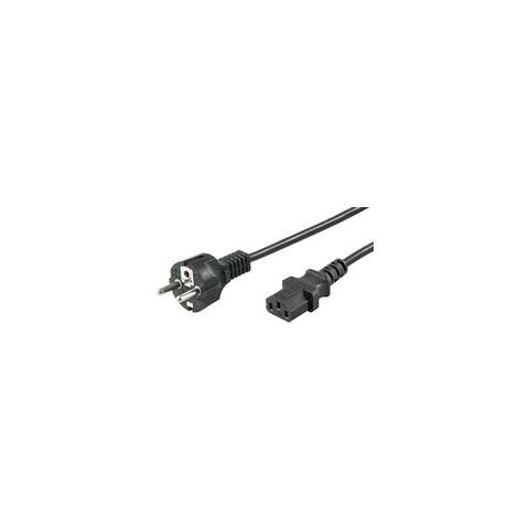 Power Cord 5m IEC320, Maschio / femmina, 5m, Nero - Foto 1