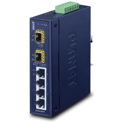 IGS-620TF switch di rete Non gestito Gigabit Ethernet (10/100/1000) Blu - Foto 1