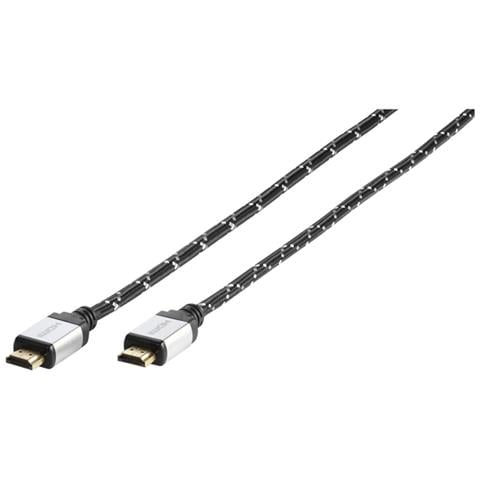 42200 1.2m HDMI Type A (Standard) HDMI Type A (Standard) Nero, Argento cavo HDMI - Foto 1