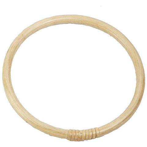 Manico Per Borsa Ad Anello In Bambù Ø 17 Cm - Foto 1