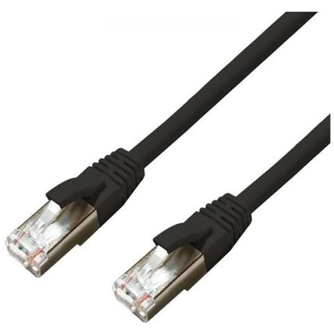 Mc-sftp6a005s Cavo Di Rete Nero 0,5 M Cat6a S / ftp (s-stp)  - Foto 1