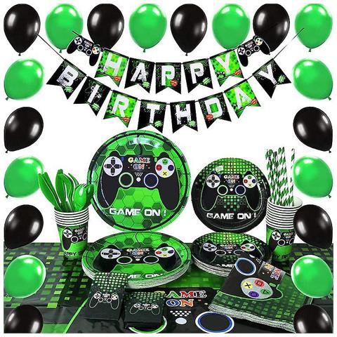 YOUYIKE Decorazioni per Feste di Videogiochi 8 anni, 32 Pezzi Palloncini di Compleanno di Gioco Ragazzi, 8 ann Decorazioni Torta Video Game, per Feste Videogioch per Ragazzie e Giocatori