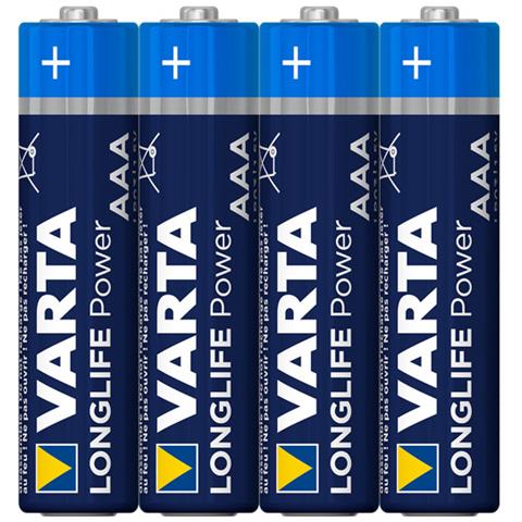 Batteria Alk. Micro Aaa Lr03 1.5v Longlife Power Shrink. (confezione Da 4) - Foto 1