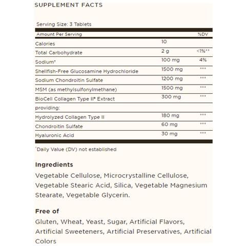 , Glucosamina Acido Ialuronico Condroitina Msm, 120 Compresse - Foto 2